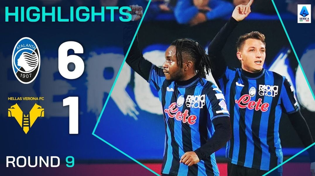 ⁣ATALANTA-VERONA 6-1 _ HIGHLIGHTS _ Retegui and Lookman hit braces! _ Serie A 2024_25