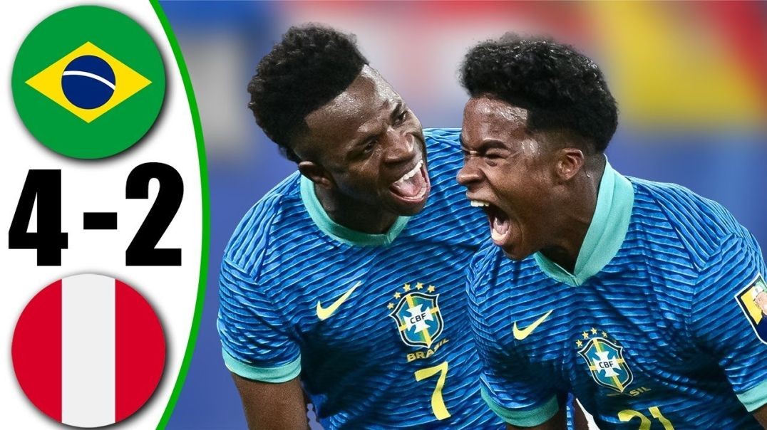 Brazil vs Peru 4-2 - All Goals &amp;amp; Highlights - 2024