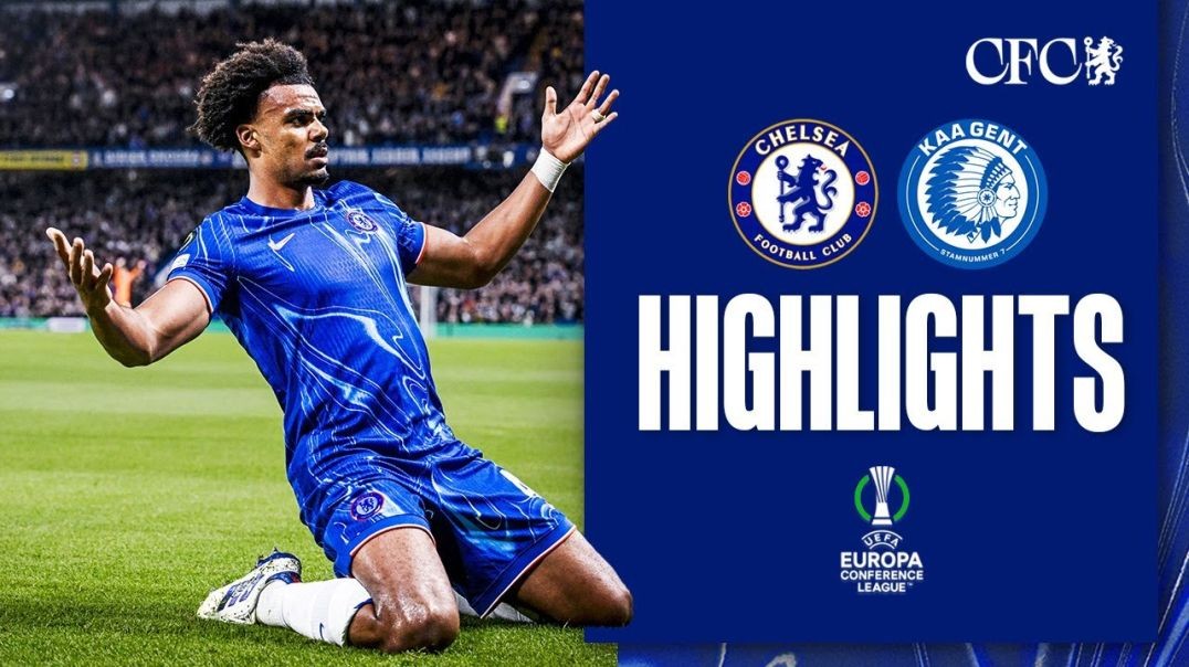 ⁣Chelsea 4-2 Gent _ BLUES beat Belgian Buffalos! _ HIGHLIGHTS _ UEFA Europa Conference League 24_25