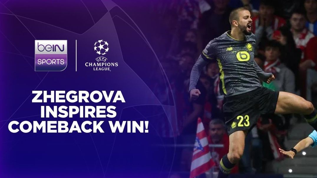 ⁣Edon Zhegrova's CURLER stuns Atletico! _ UCL 24_25 Moments