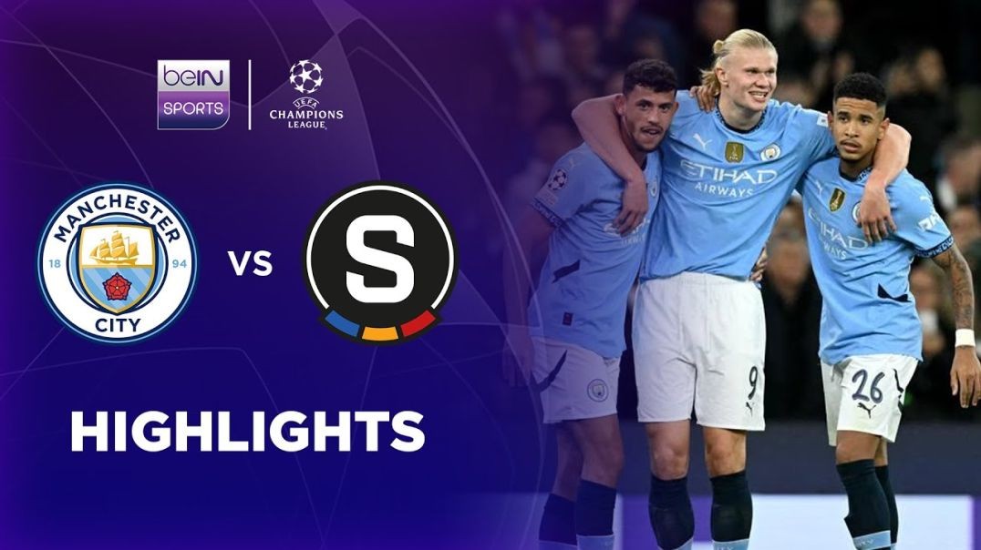 ⁣Manchester City 5-0 Sparta Praha _ Champions League 24_25 Match Highlights