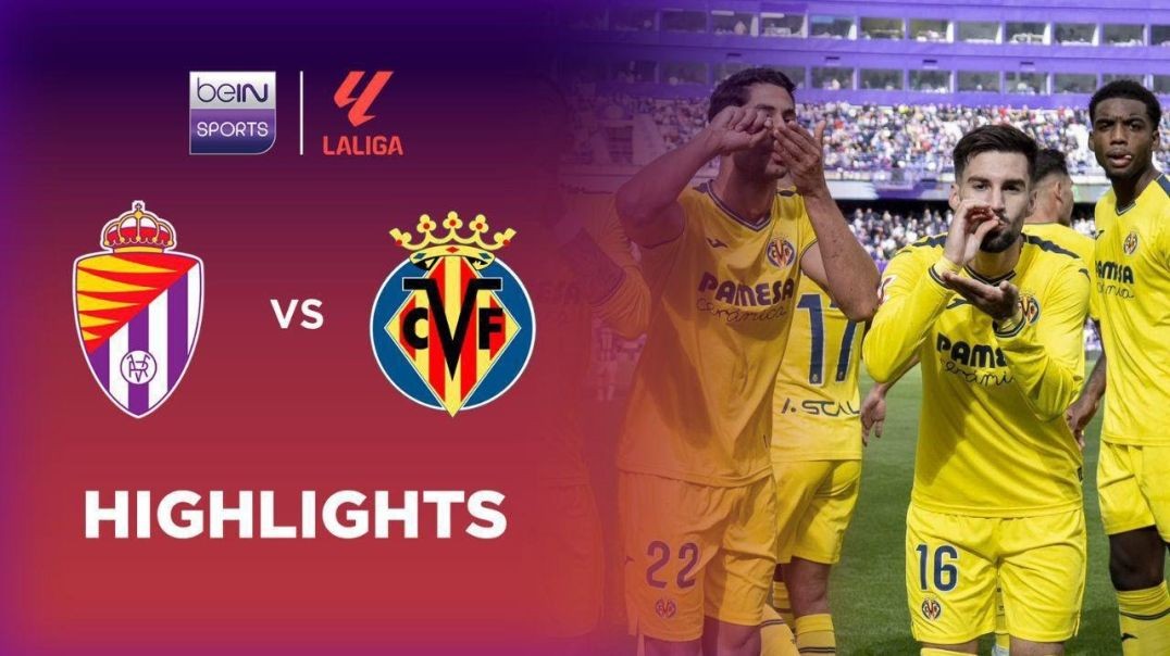 ⁣Valladolid 1-2 Villarreal _ LaLiga 24_25 Match Highlights