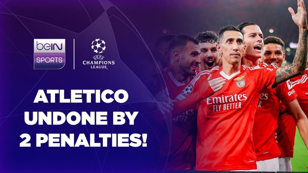 ⁣Benfica converts TWICE from the spot in Atlético’s worst European loss! - UCL 24-25 Moments