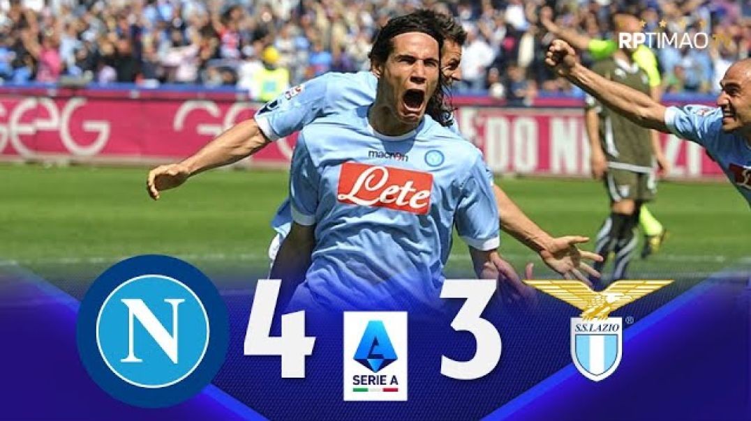 ⁣Napoli 4 x 3 Lazio (Cavani Hat-Trick) ● Serie A 2010_11 Extended Goals _ Highlights ᴴᴰ