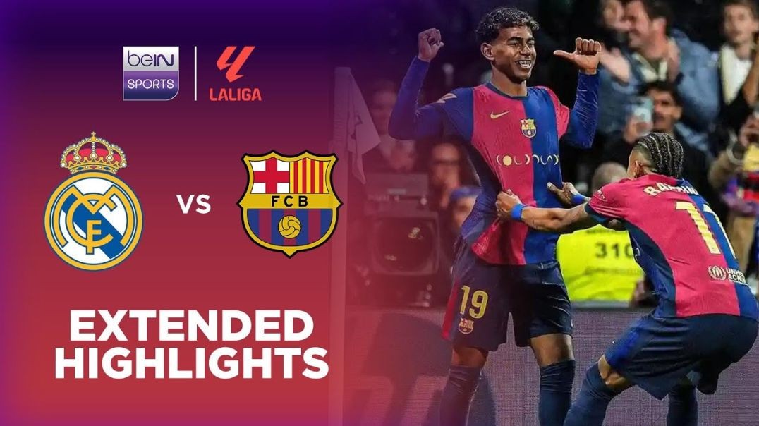 ⁣Real Madrid 0-4 Barcelona _ LaLiga 24_25 Extended Match Highlights