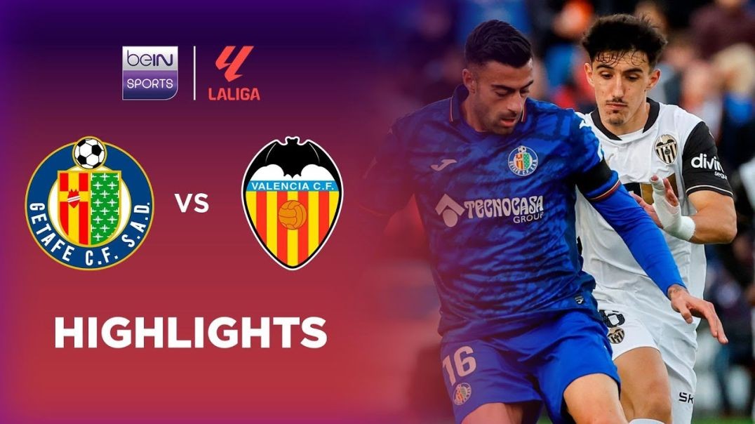 ⁣Getafe 1-1 Valencia - LaLiga 24-25 Match Highlights