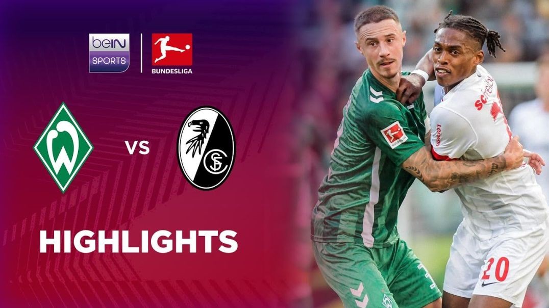 ⁣Werder Bremen 0-1 Freiburg - Bundesliga 24-25 Match Highlights