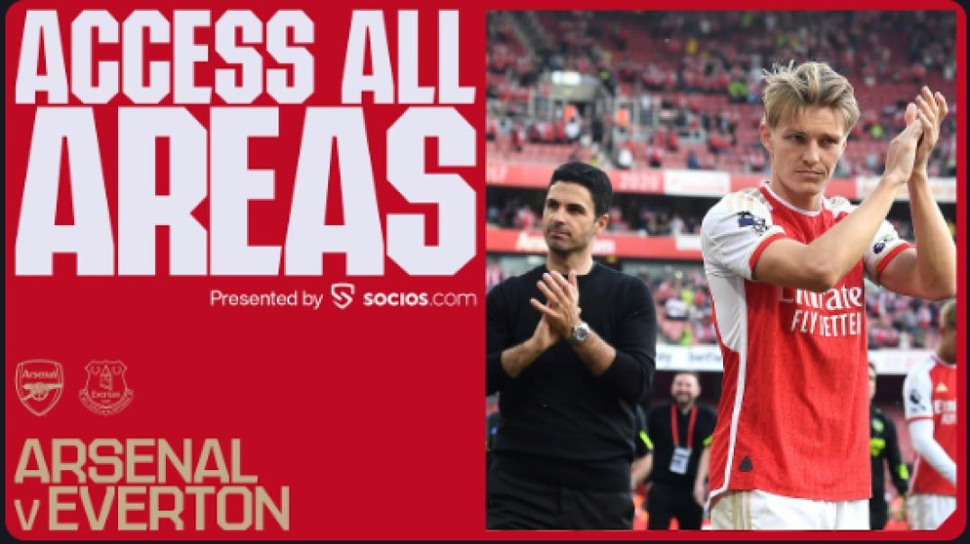 ⁣ACCESS ALL AREAS   Arsenal vs Everton (2-1)   All the goals, backstage access &amp;amp; lap of a