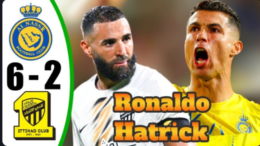 ⁣Ronaldo is BACK 💥 Al Nassr vs Al Ittihad 6-2 - All Goals & Highlights - 2024