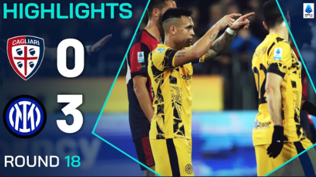 CAGLIARI-INTER 0-3   HIGHLIGHTS   Second half treble secures Inter victory   Serie A 2024 25