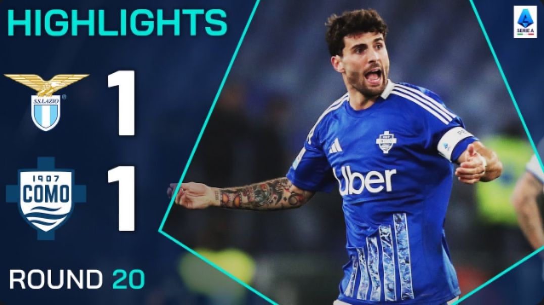 LAZIO-COMO 1-1 | HIGHLIGHTS | 20ª GIORNATA | SERIE A ENILIVE 2024/25