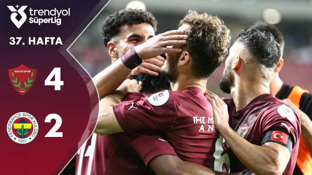 Hatayspor (4-2) Fenerbahçe - Highlights Özet   Trendyol Süper Lig - 2024 25