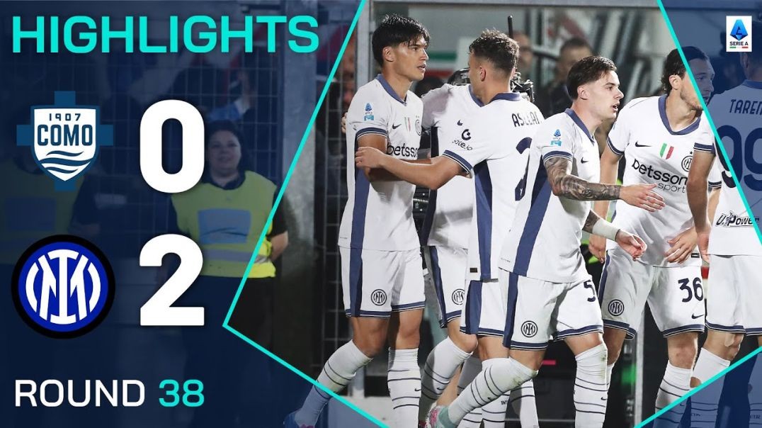 ⁣COMO-INTER 0-2   HIGHLIGHTS   Inter Win But Fall Short In Scudetto Race   Serie A 2024 25