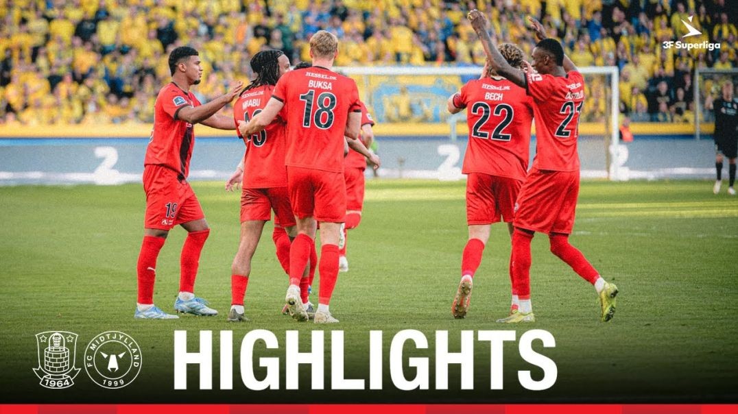 Vital sejr i Brøndby   BIF 1-2 FCM   Highlights 24 25