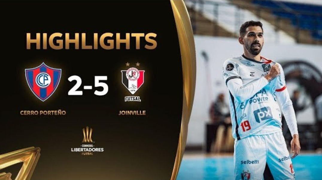 RESUMEN | CERRO PORTEÑO (PAR) vs. JOINVILLE (BRA) [2-5] | CONMEBOL #libertadoresfs 2025